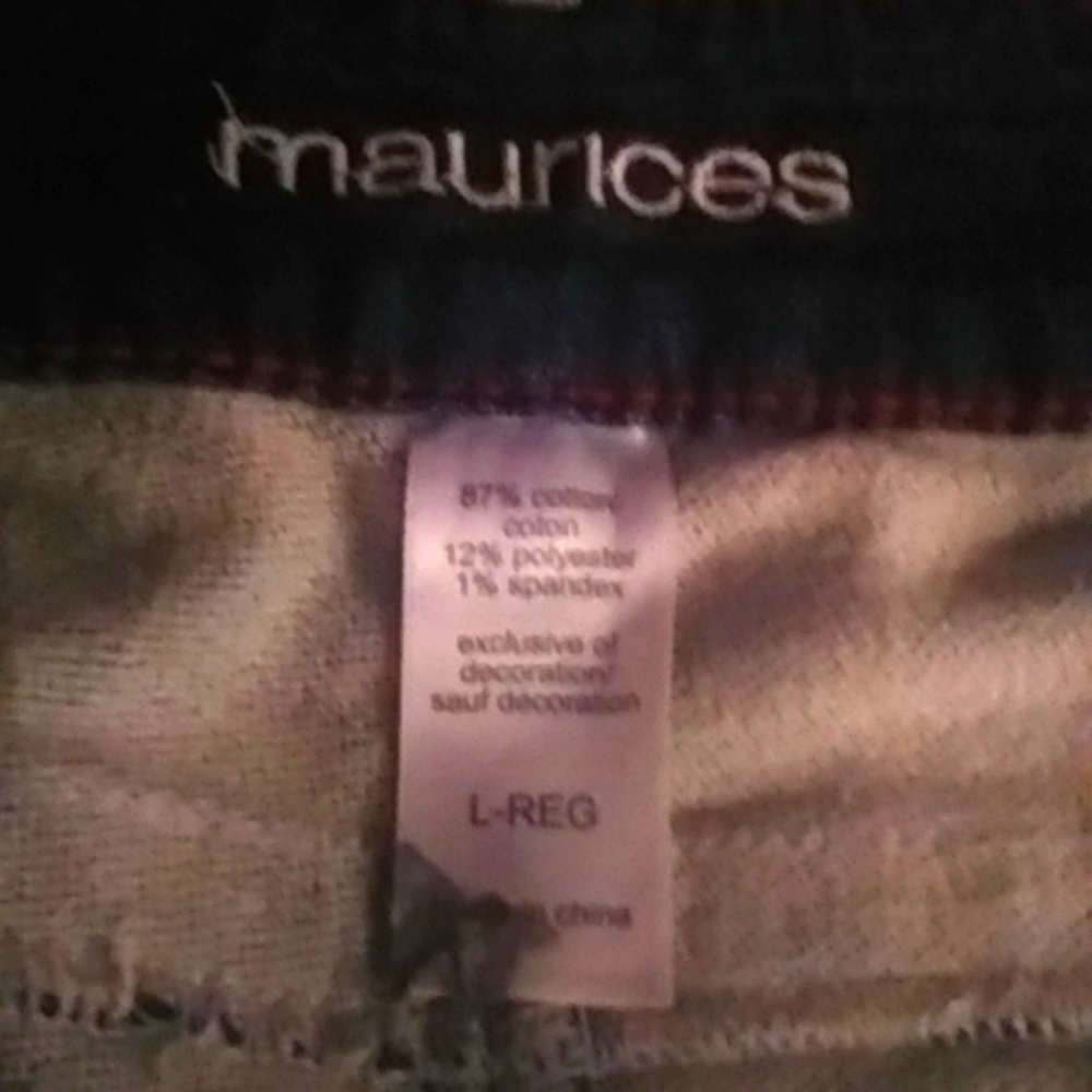 Women's Maurices straight leg jeans
